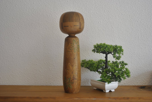 Exclusive Vintage Sosaku Kokeshi by Kato Masami (1925-)