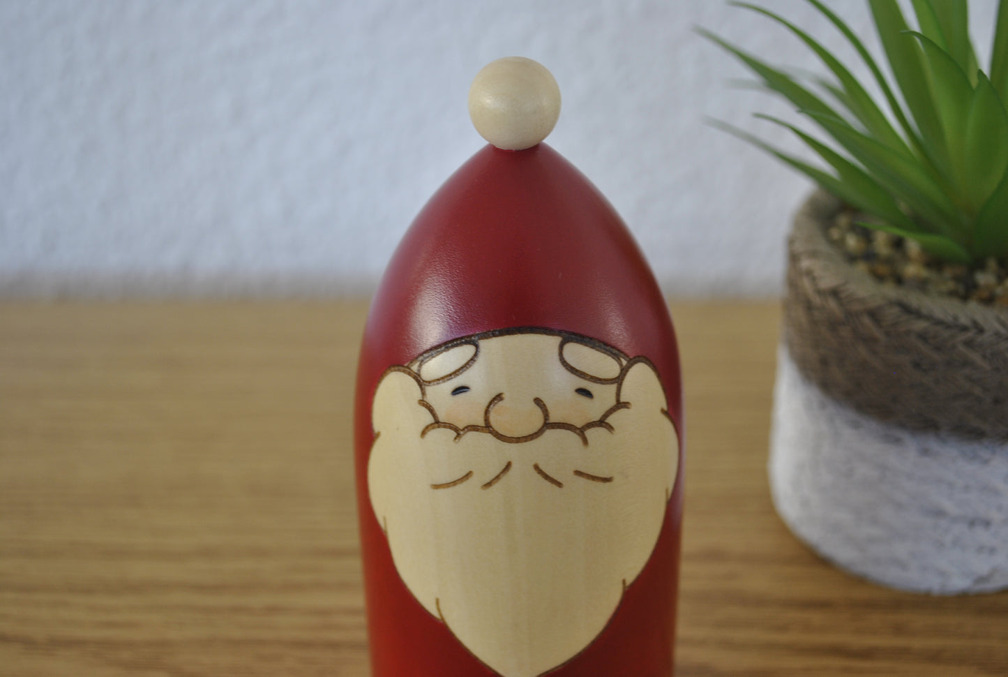 NEW Sosaku Kokeshi Santa Claus made by Usaburo Large - With original box.