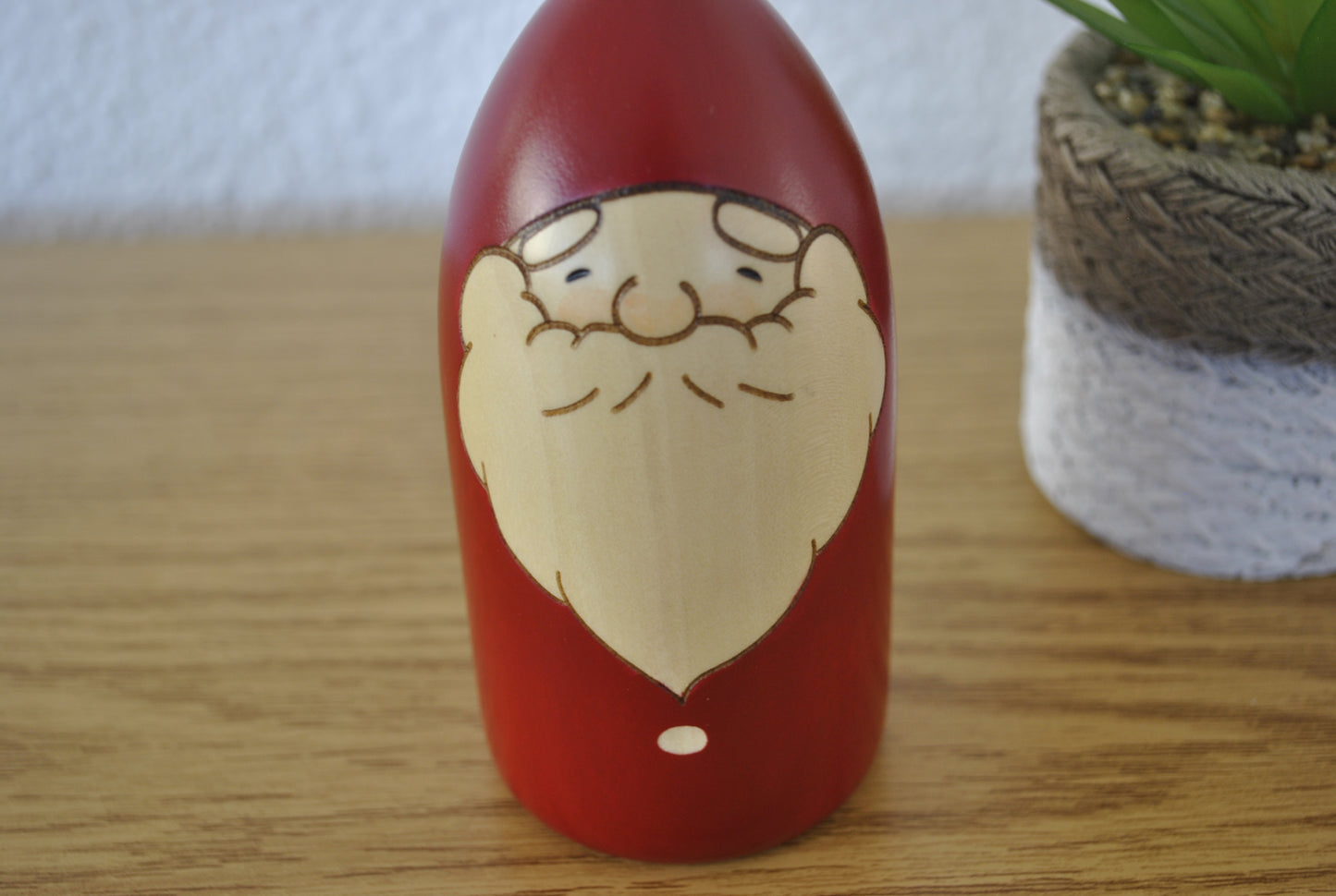 NEW Sosaku Kokeshi Santa Claus made by Usaburo Large - With original box.