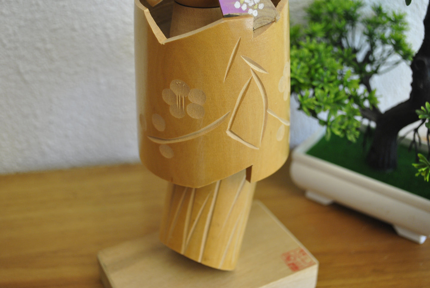 Vintage Sosaku Kokeshi by Miyashita Hajime (1940 -)