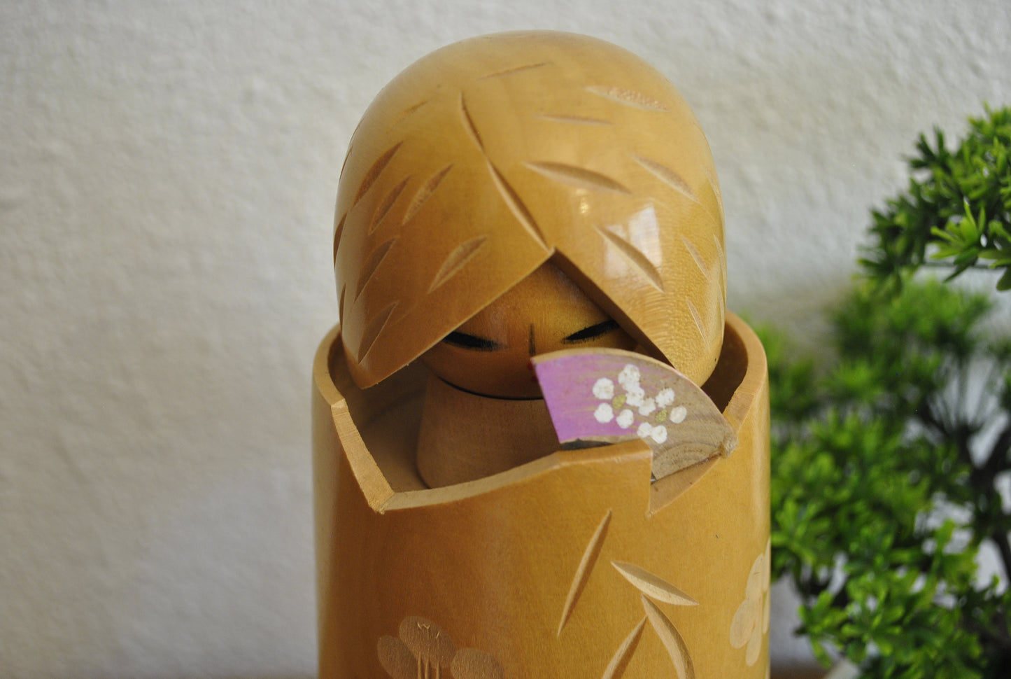 Vintage Sosaku Kokeshi by Miyashita Hajime (1940 -)