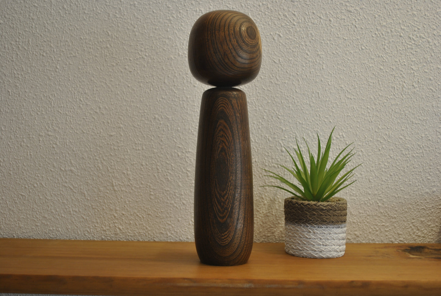 Exclusive Vintage Sosaku kokeshi made by Kato Masami (1925-)