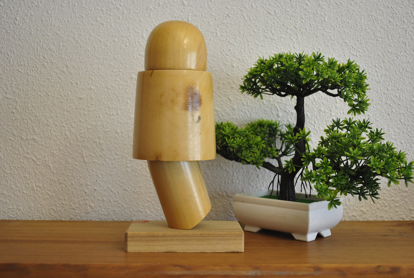 Vintage Sosaku Kokeshi by Miyashita Hajime (1940 -)