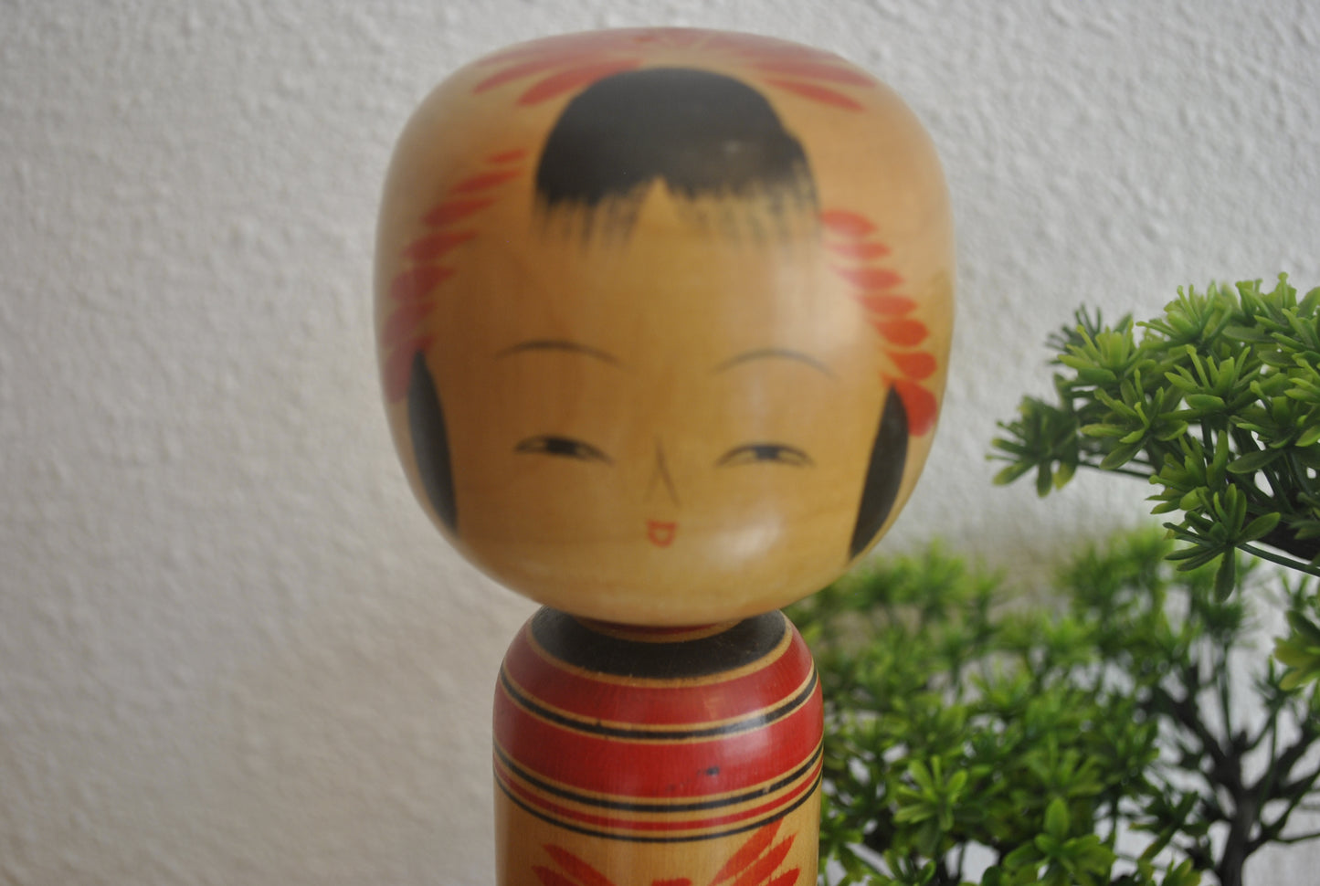 Vintage traditional Togatta kokeshi made by Masayoshi