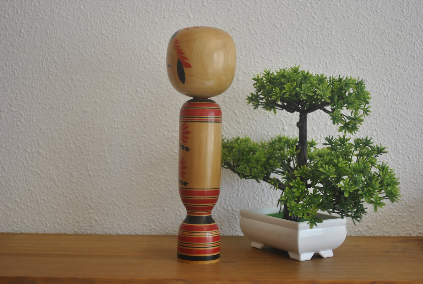 Vintage traditional Togatta kokeshi made by Masayoshi