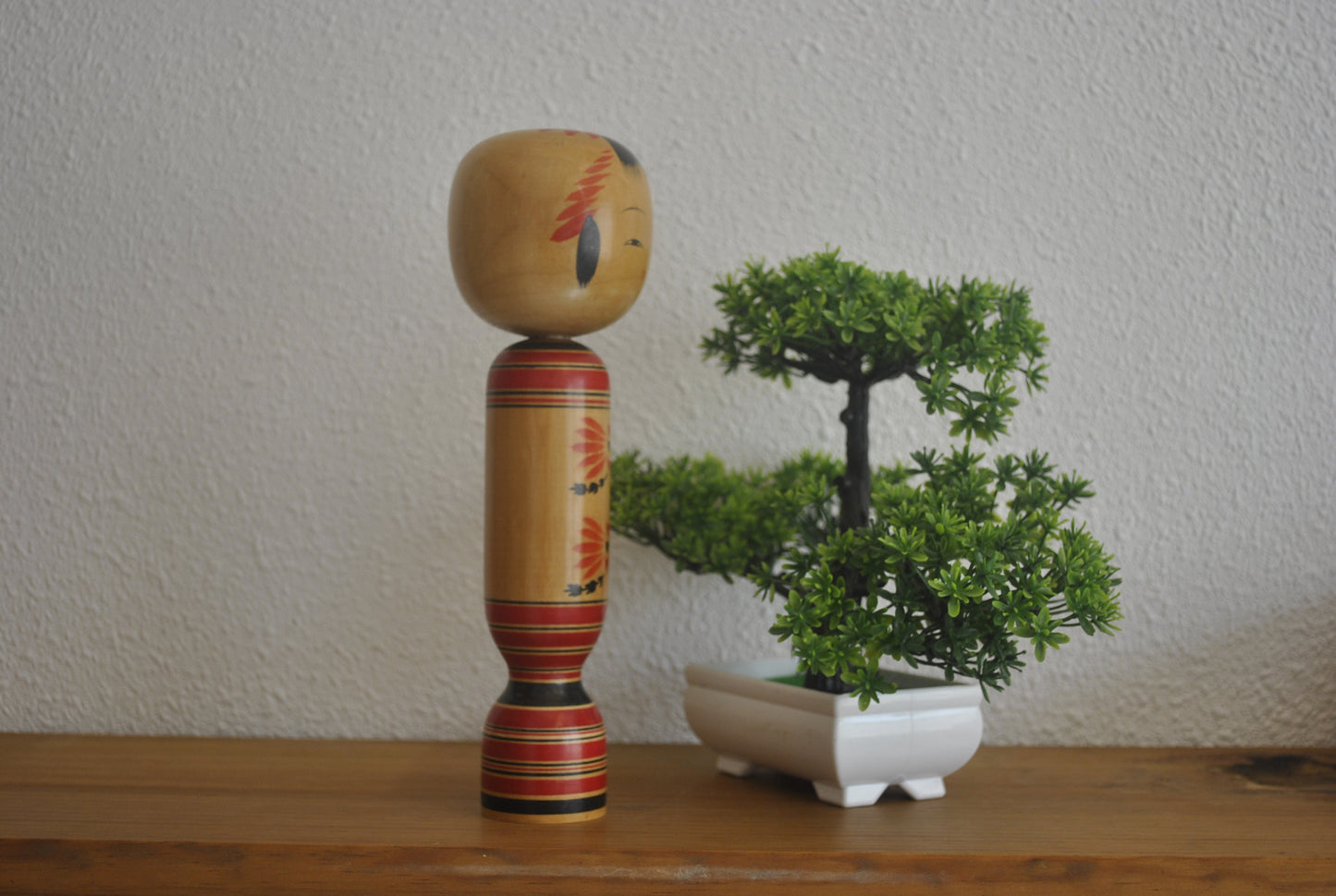 Vintage traditional Togatta kokeshi made by Masayoshi