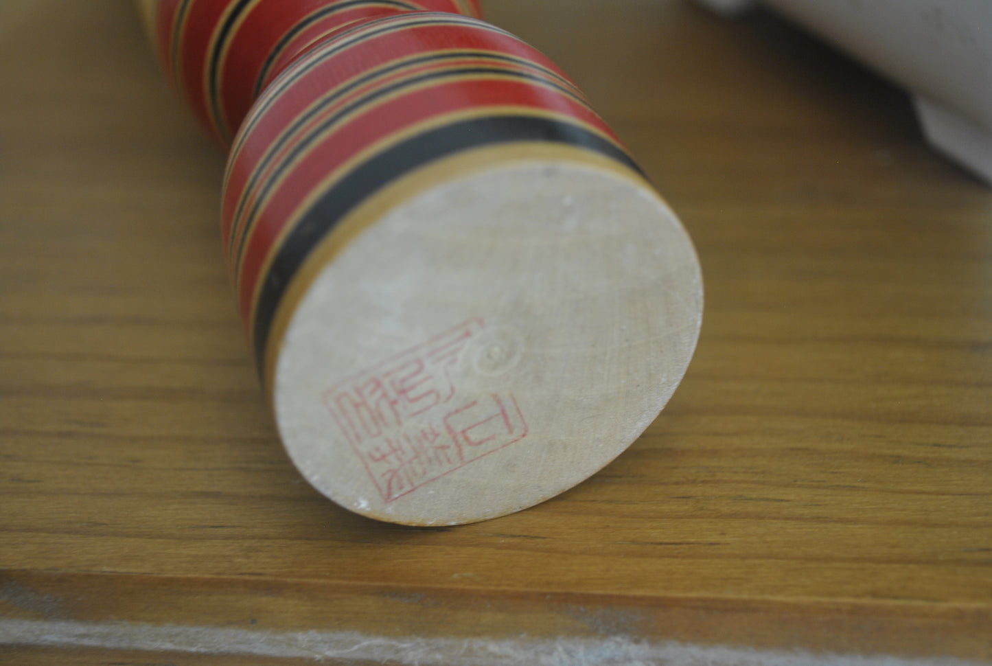 Vintage traditional Togatta kokeshi made by Masayoshi