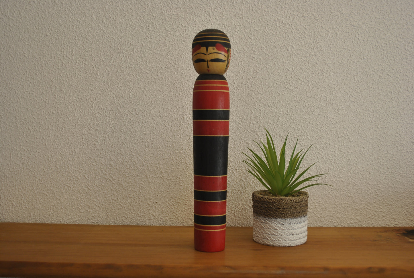 Vintage traditional Tsuchiyu Kokeshi