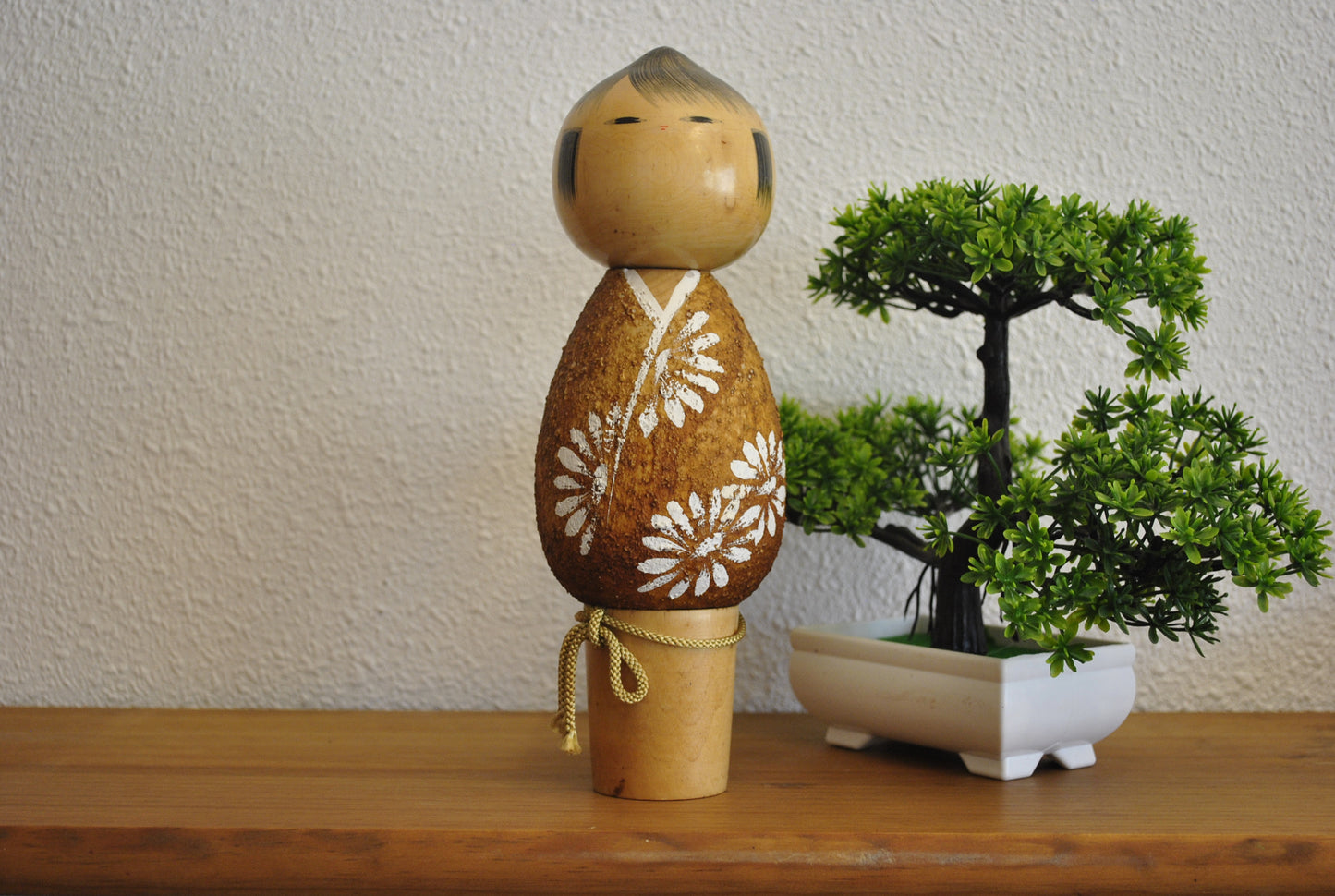 Vintage Mushin Kokeshi made by Akira