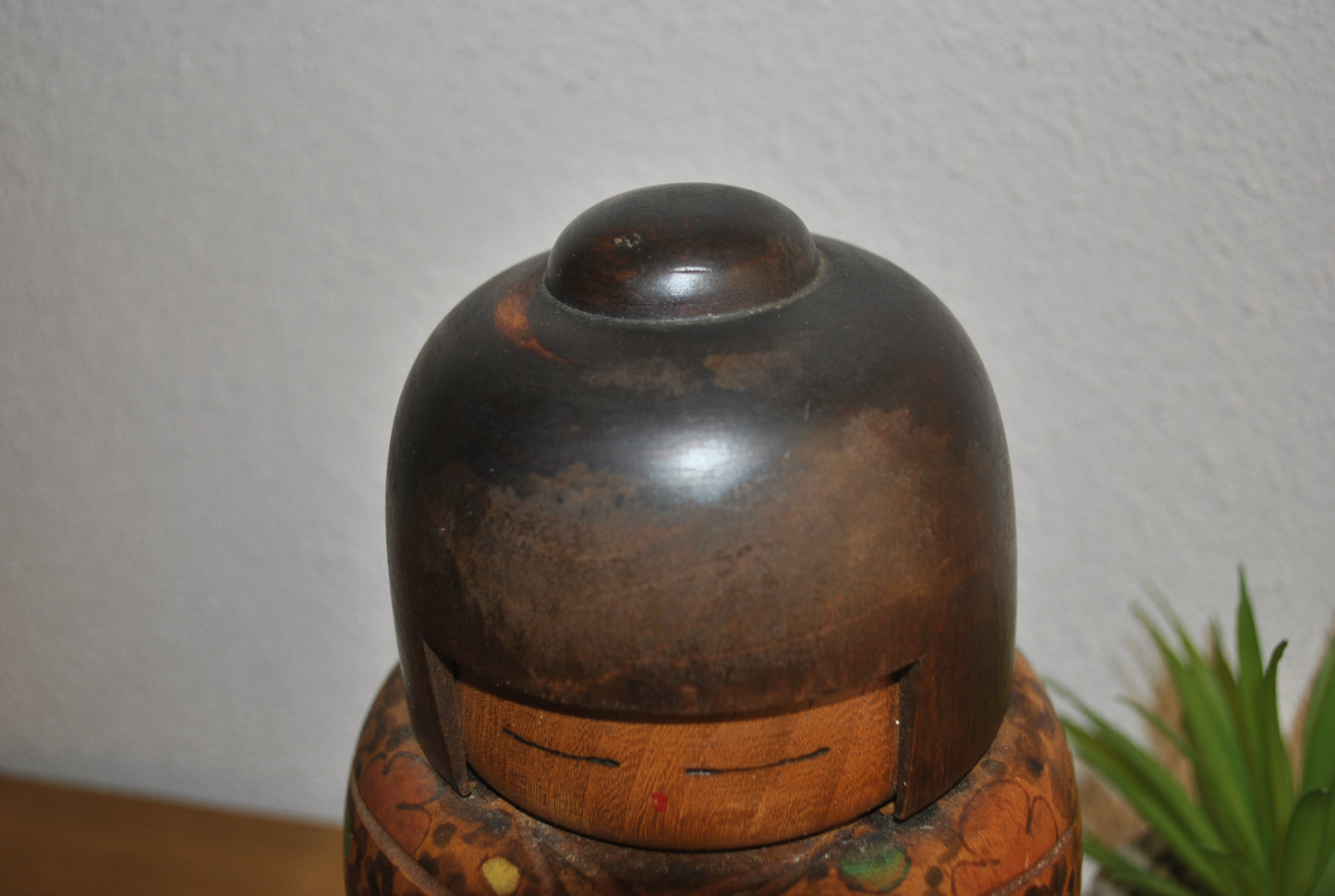 Exclusive vintage Sosaku kokeshi made by Toa Sekiguchi (1942-)