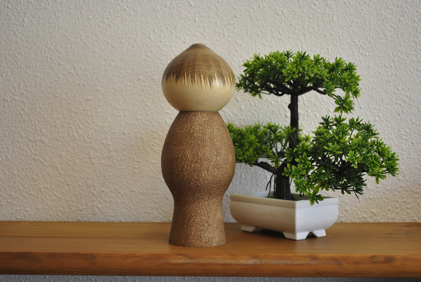 Vintage Mushin Kokeshi made by Watanabe Masao (1917-2007)