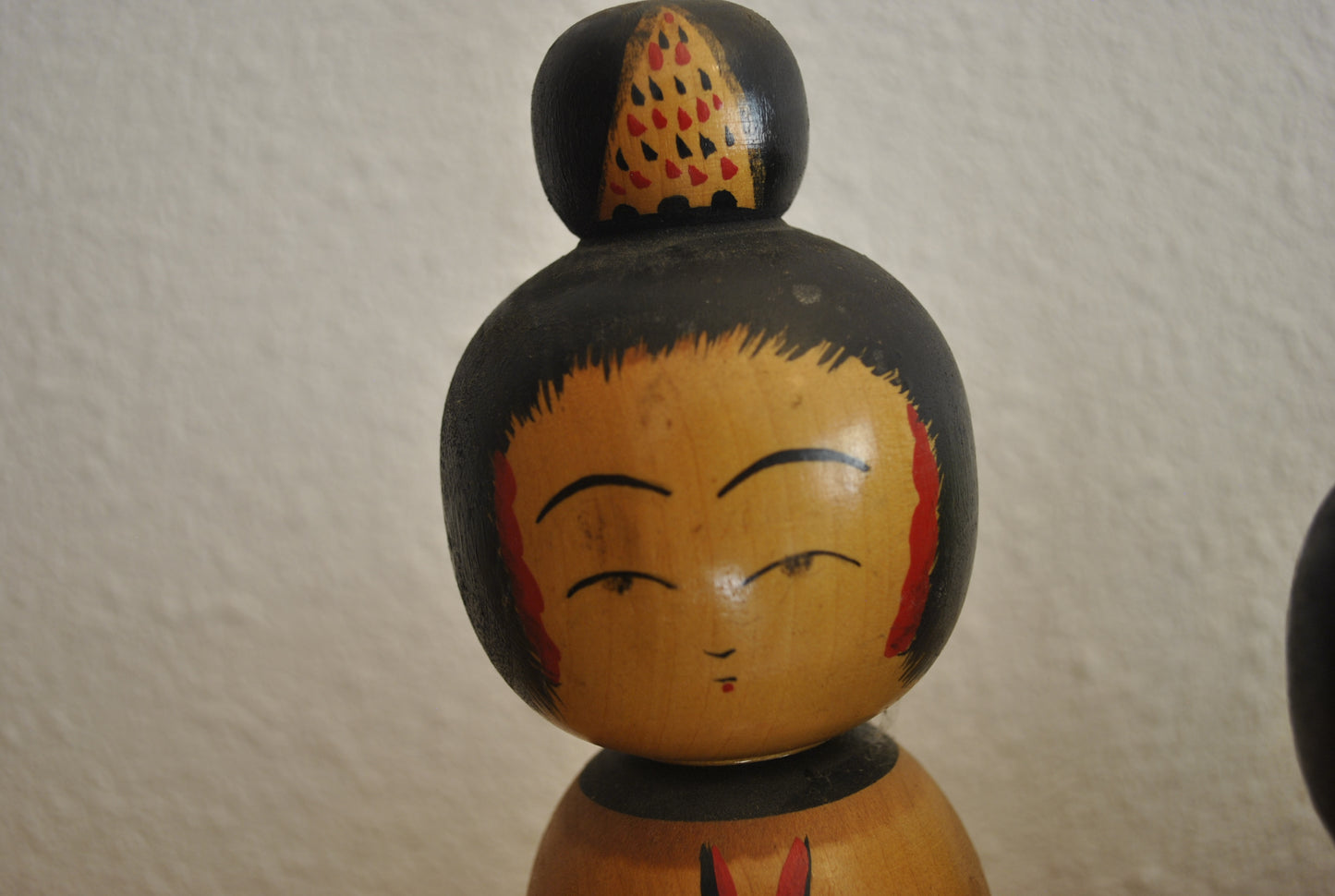 Set of vintage traditional kokeshi