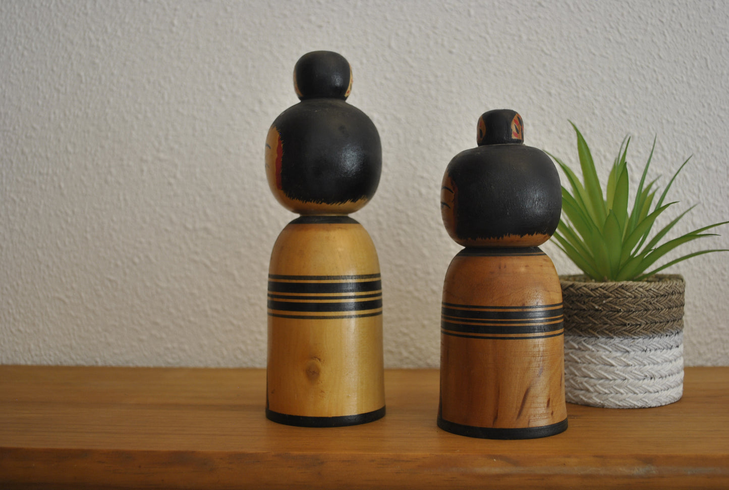 Set of vintage traditional kokeshi